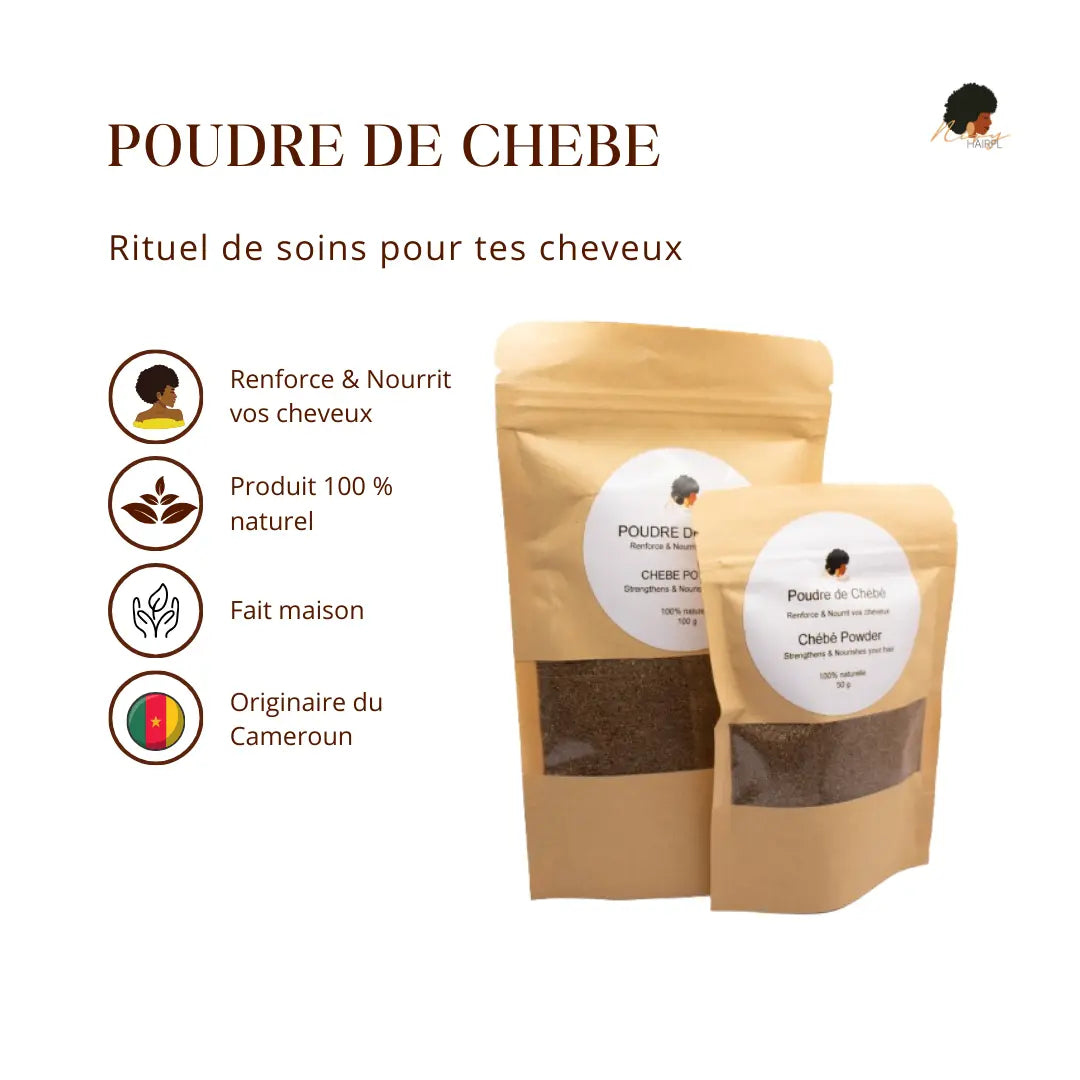 Poudre de Chébé Brute NivyHairPL