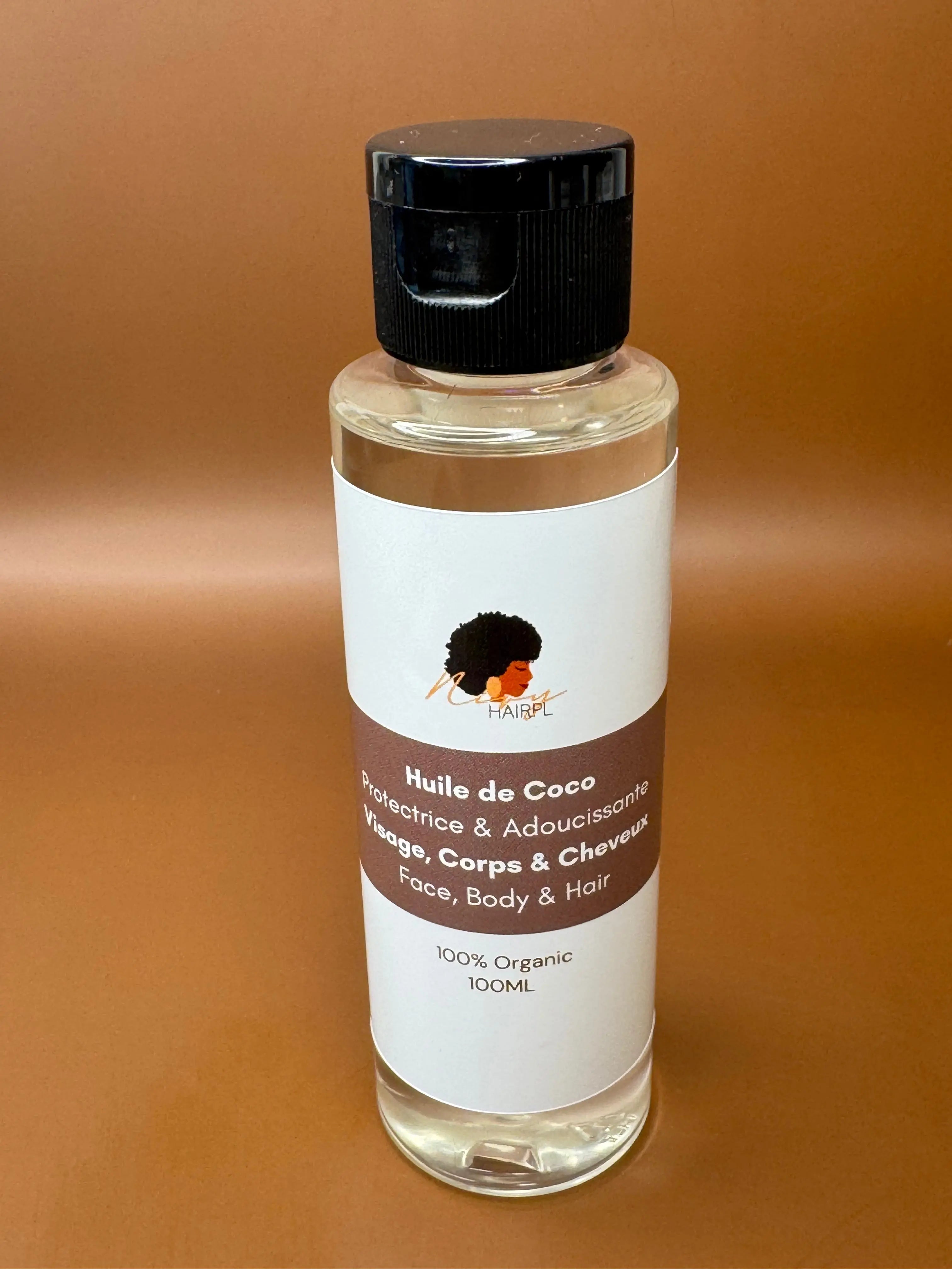 Huile de Coco Vierge - Pressée à Froid NivyHairPL