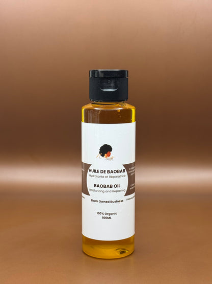 Huile de Baobab Vierge – Pressée à Froid NivyHairPL