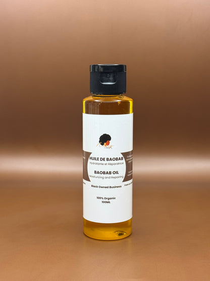 Huile de Baobab Vierge – Pressée à Froid NivyHairPL