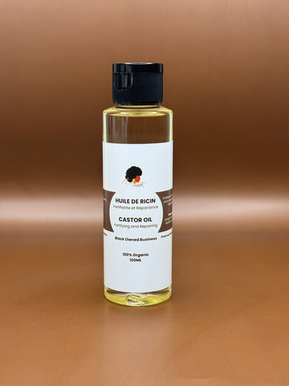 Huile de Ricin Pure - Pressée à Froid NivyHairPL