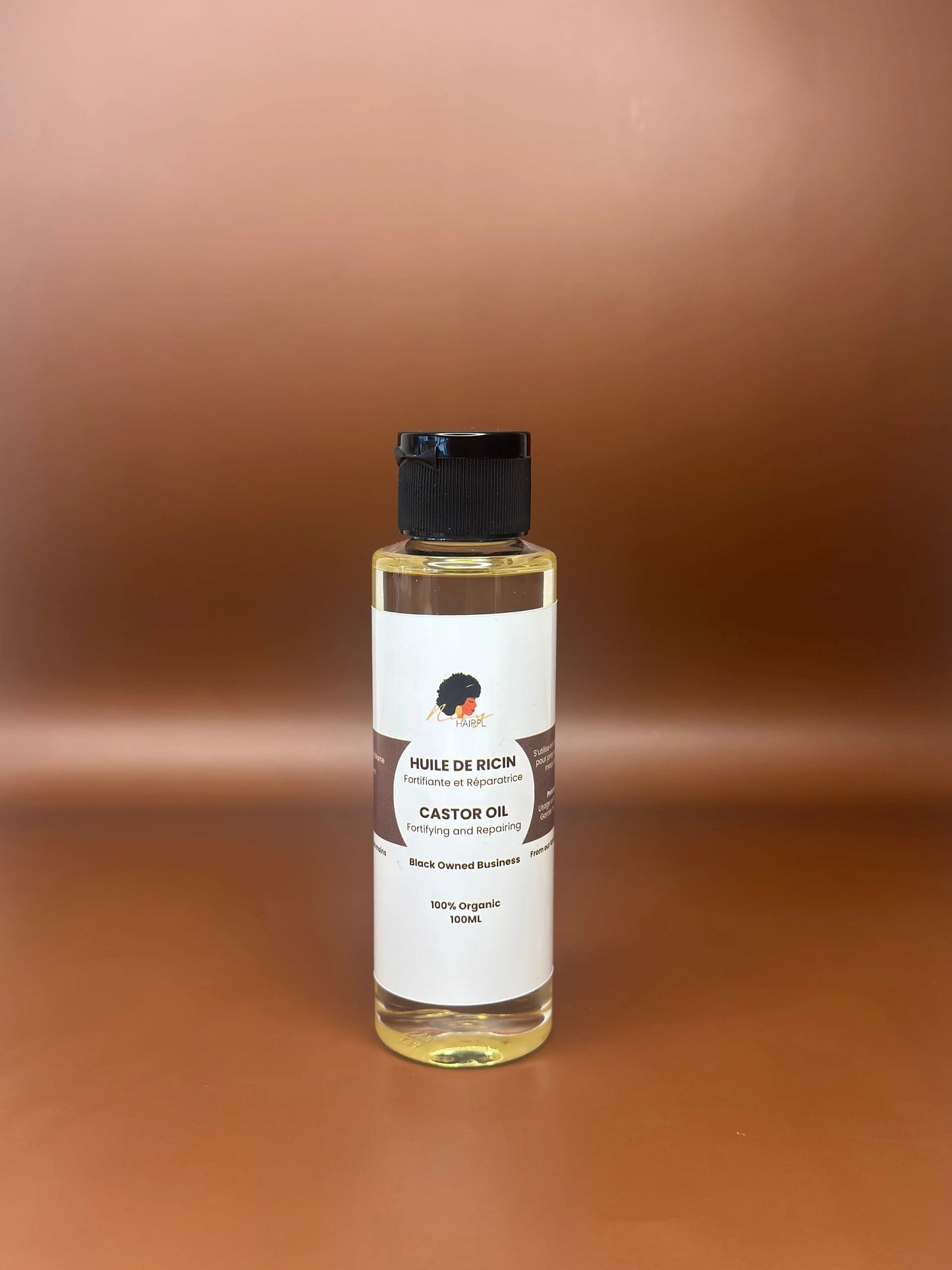 Huile de Ricin Pure - Pressée à Froid NivyHairPL