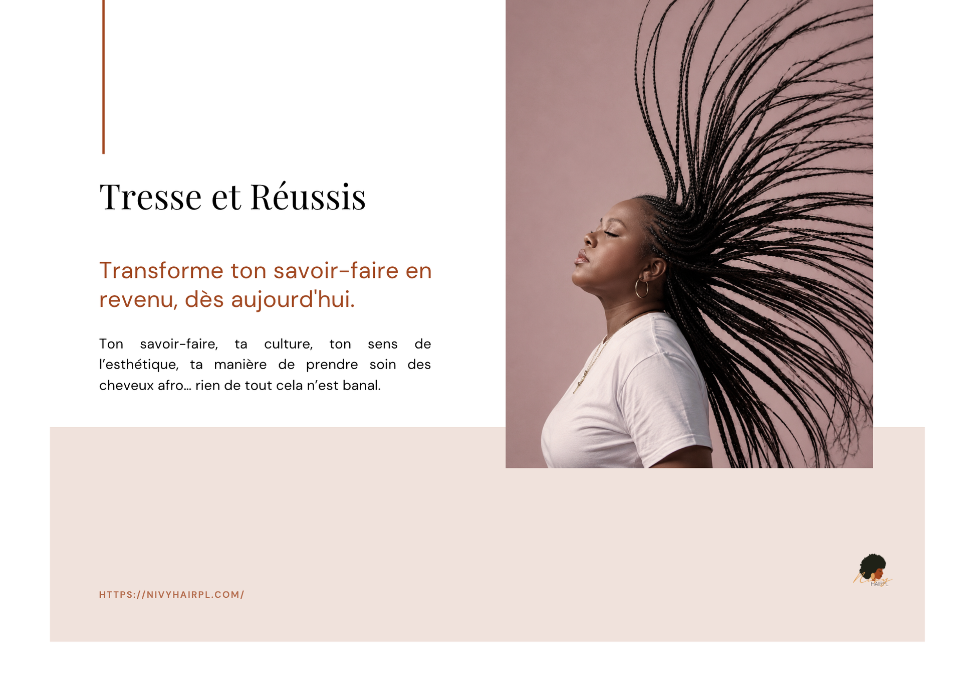 Tresse et Réussis — Le guide complet pour lancer ton activité de tresseuse NivyHairPL Tresse et Réussis — Le guide complet pour lancer ton activité de tresseuse