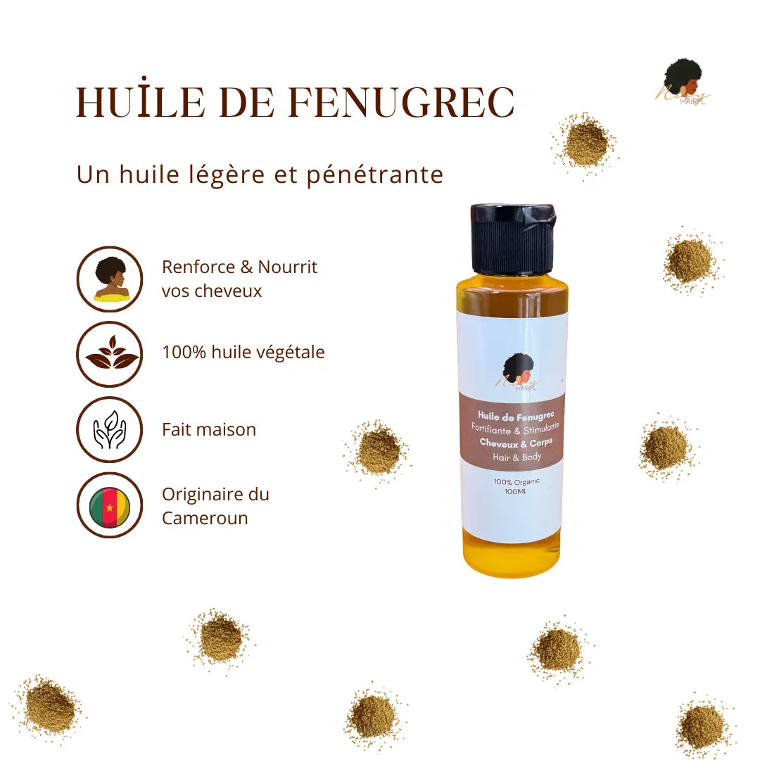 Huile de Fenugrec Brut NivyHairPL