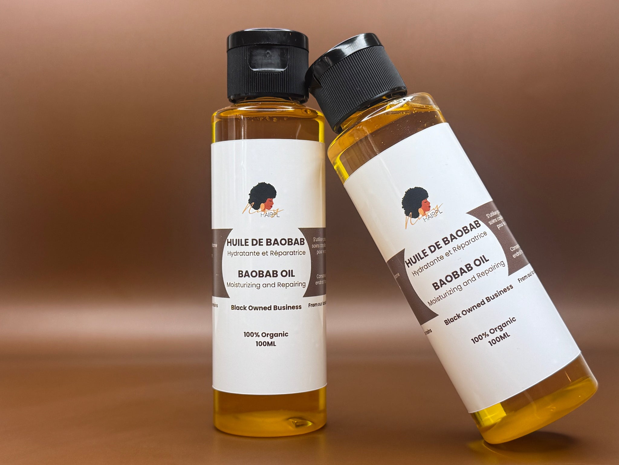 Huile de Baobab Vierge – Pressée à Froid NivyHairPL