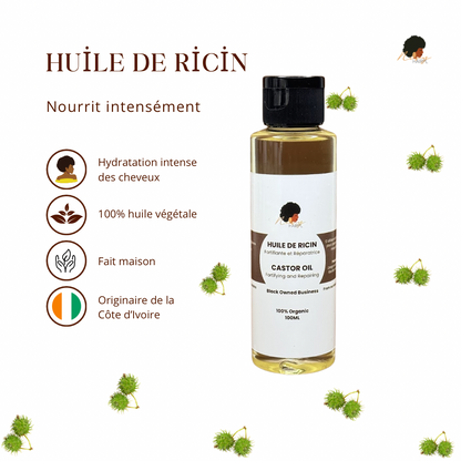 L'origine de notre huile ricin pousse cheveux afro – Nivy Hair